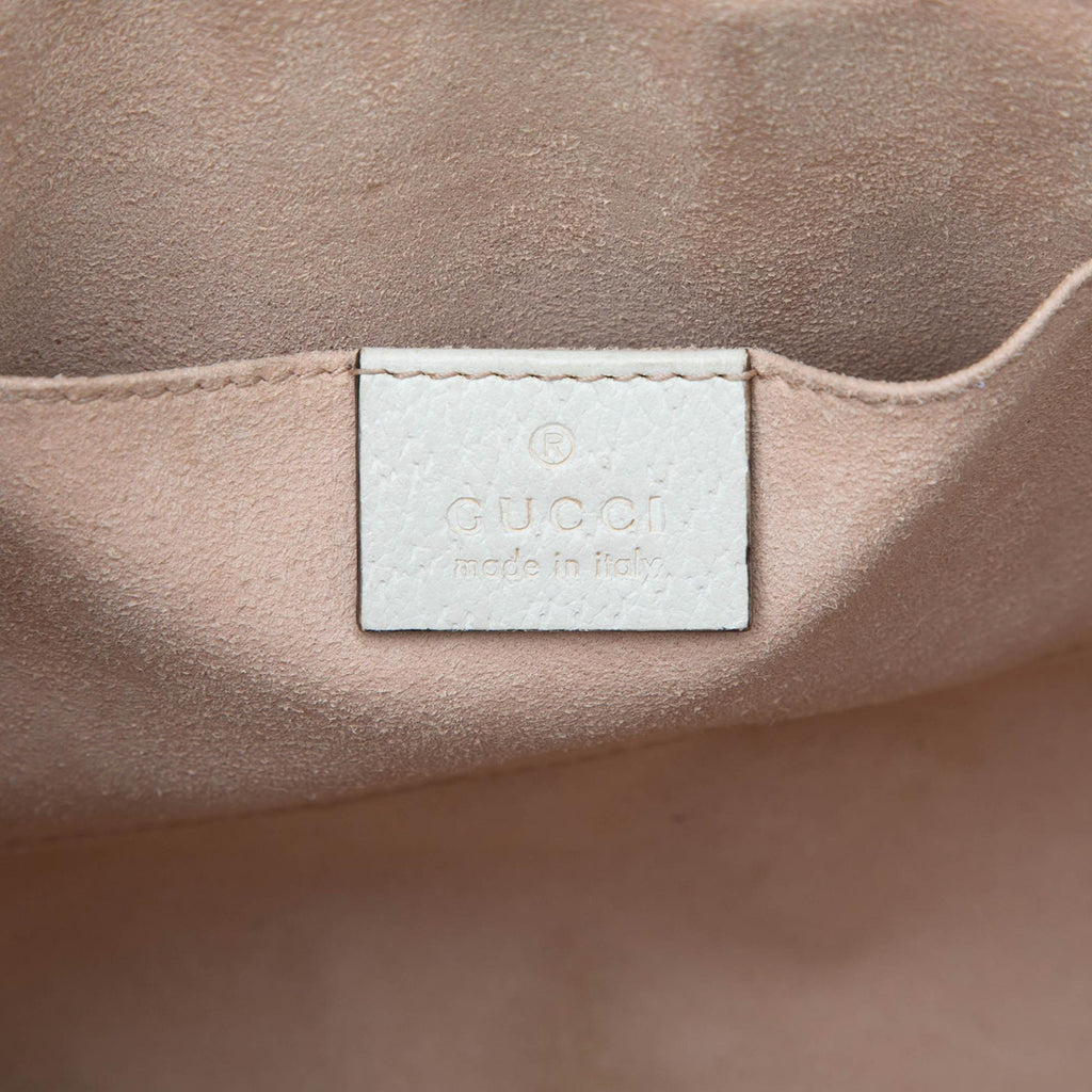 Gucci Small Leather Ophidia Satchel