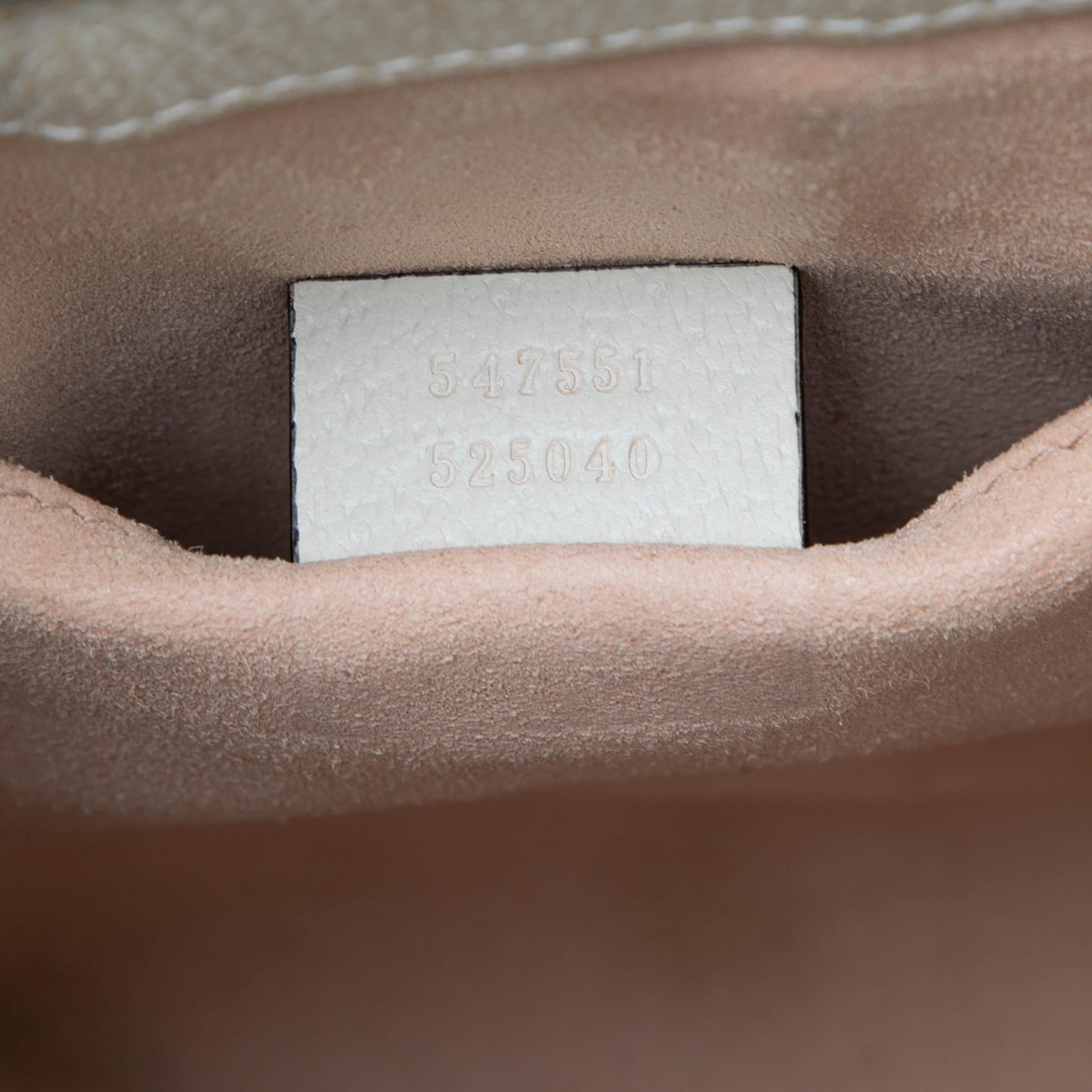 Gucci Small Leather Ophidia Satchel