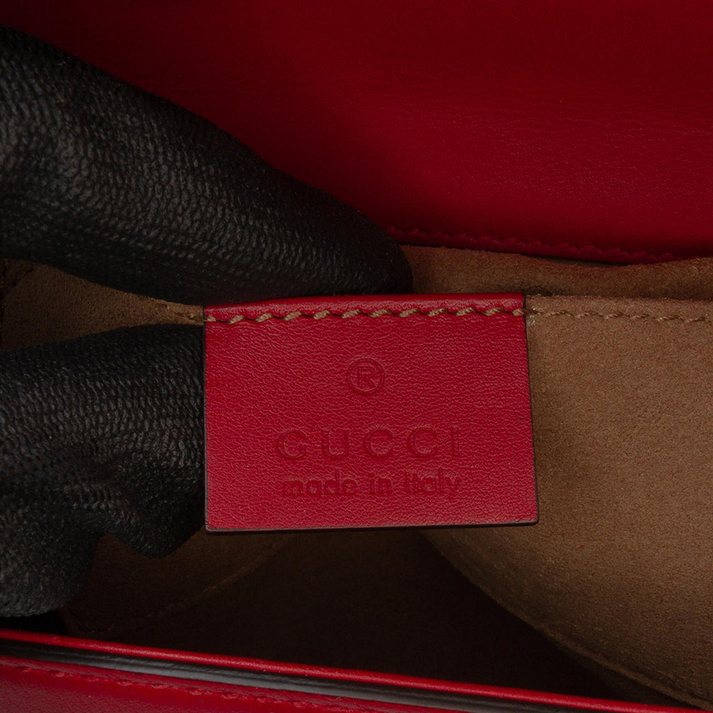 Gucci Small Leather Padlock Crossbody