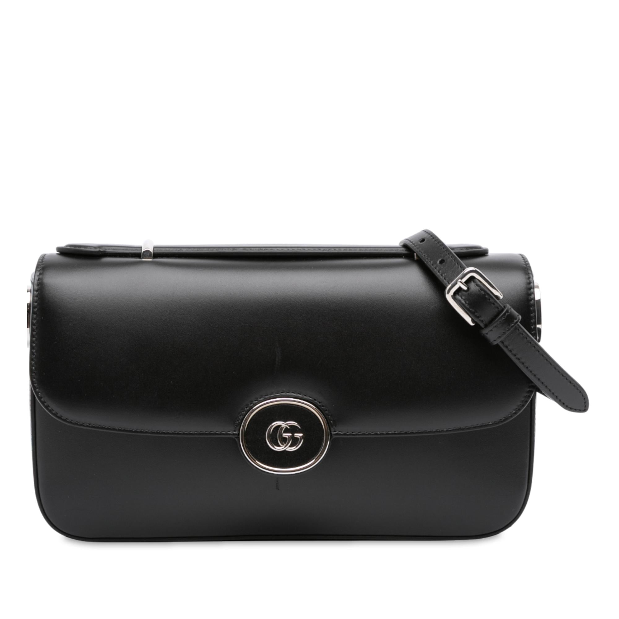 Gucci Small Leather Petite GG Satchel