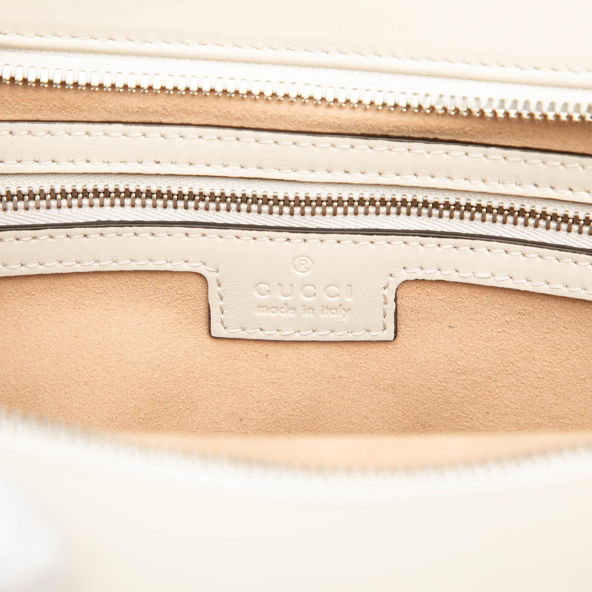 Gucci Small Leather Petite GG Tote