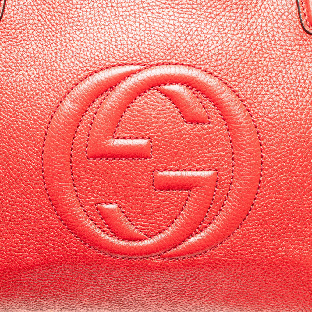 Gucci Small Leather Soho Cellarius Satchel