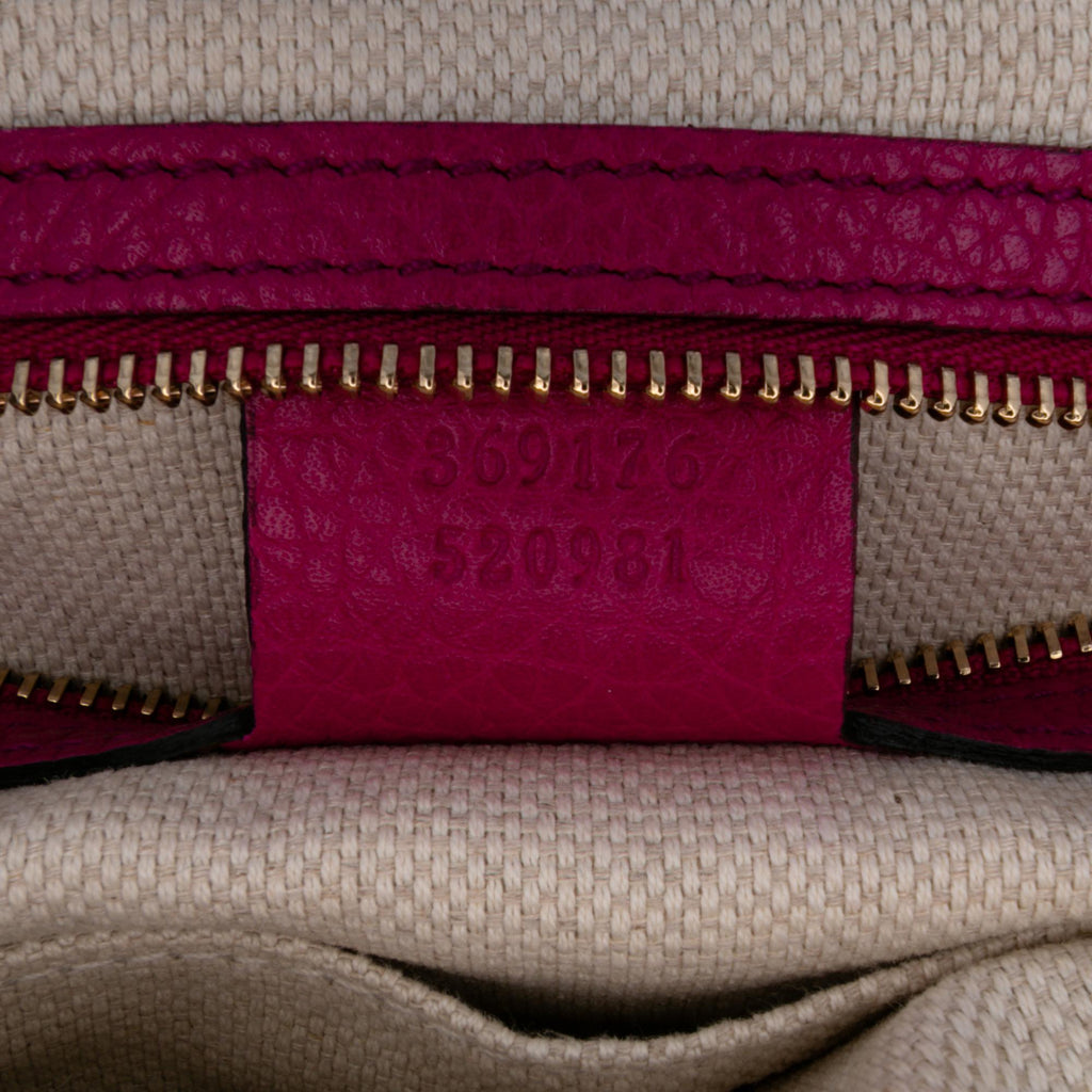 Gucci Small Leather Soho Cellarius Satchel