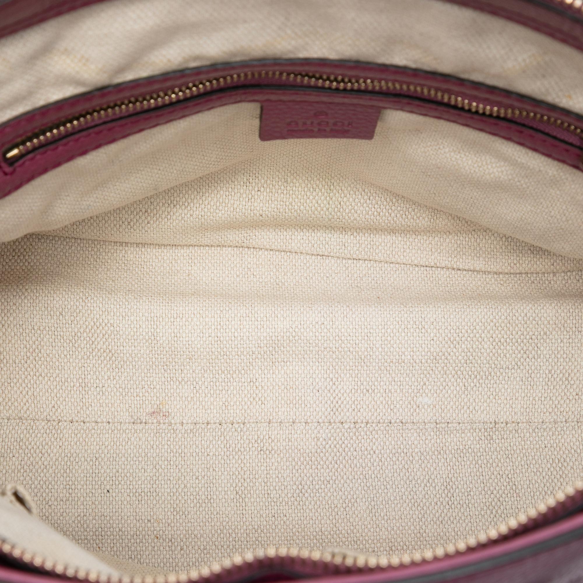 Gucci Small Leather Soho Cellarius Satchel