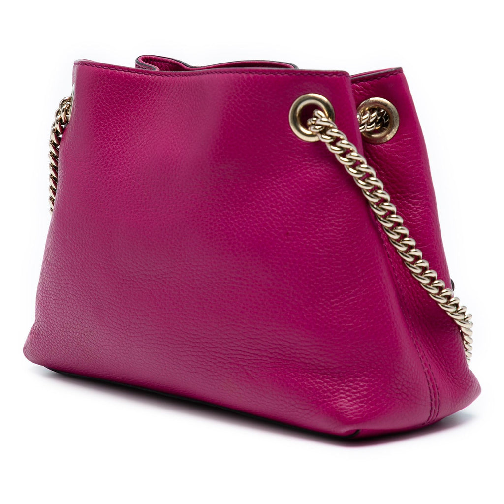 Gucci Small Leather Soho Chain Tote