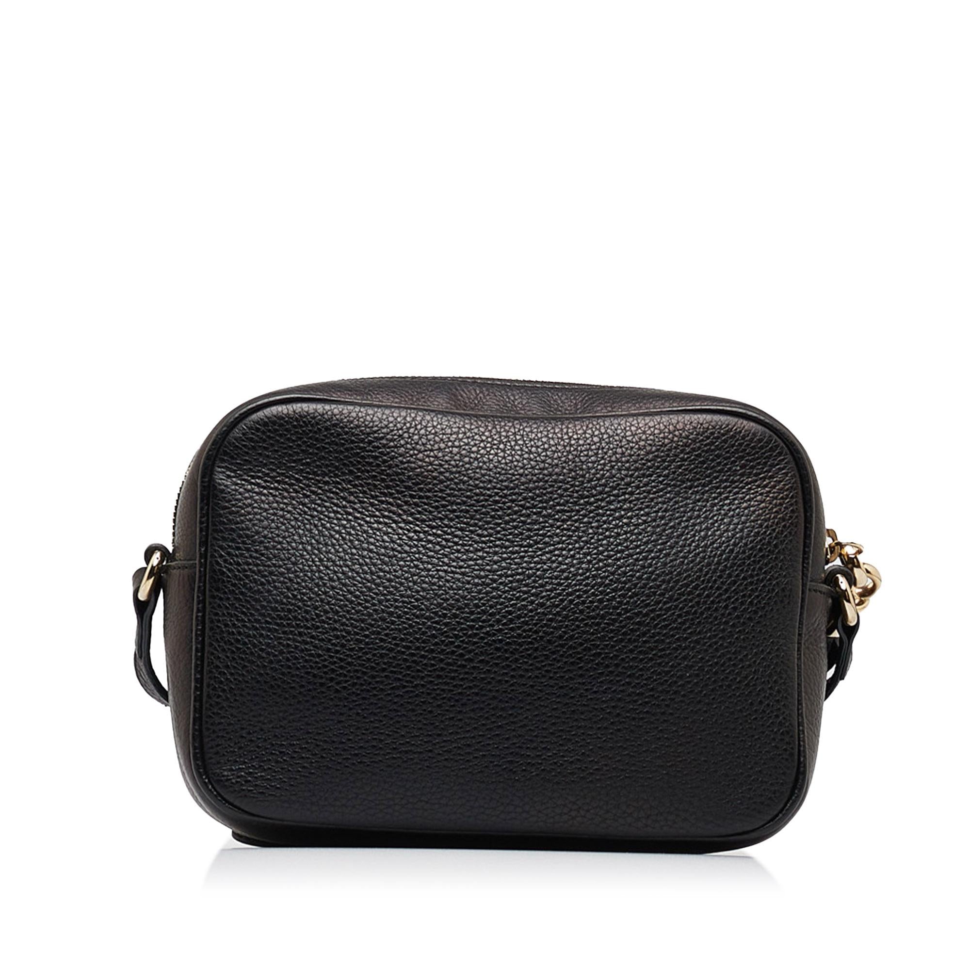 Gucci Small Leather Soho Disco Crossbody (SHG-szoJZ4)