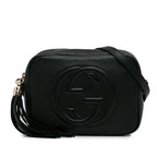 Gucci Small Leather Soho Disco Crossbody (SHG-31a1PN)