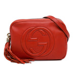 Gucci Small Leather Soho Disco Crossbody (SHG-FzQeKi)