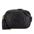 Gucci Small Leather Soho Disco Crossbody (SHG-0G7pv2)