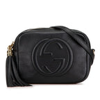 Gucci Small Leather Soho Disco Crossbody (SHG-0G7pv2)