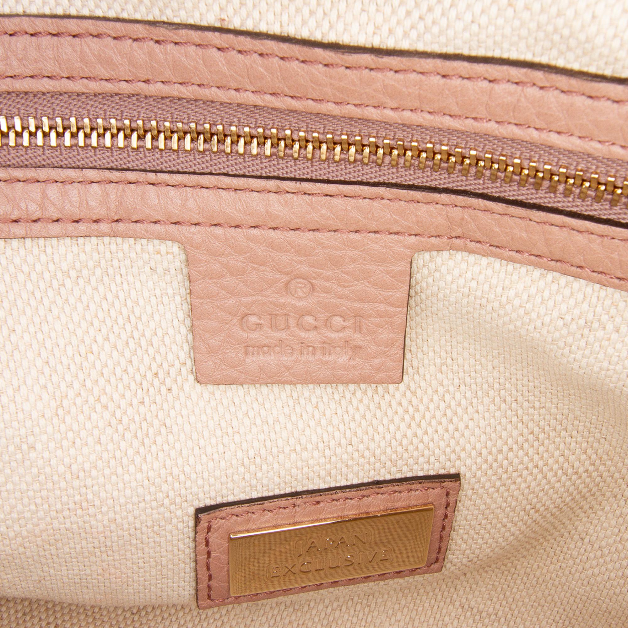 Gucci Small Leather Soho Satchel