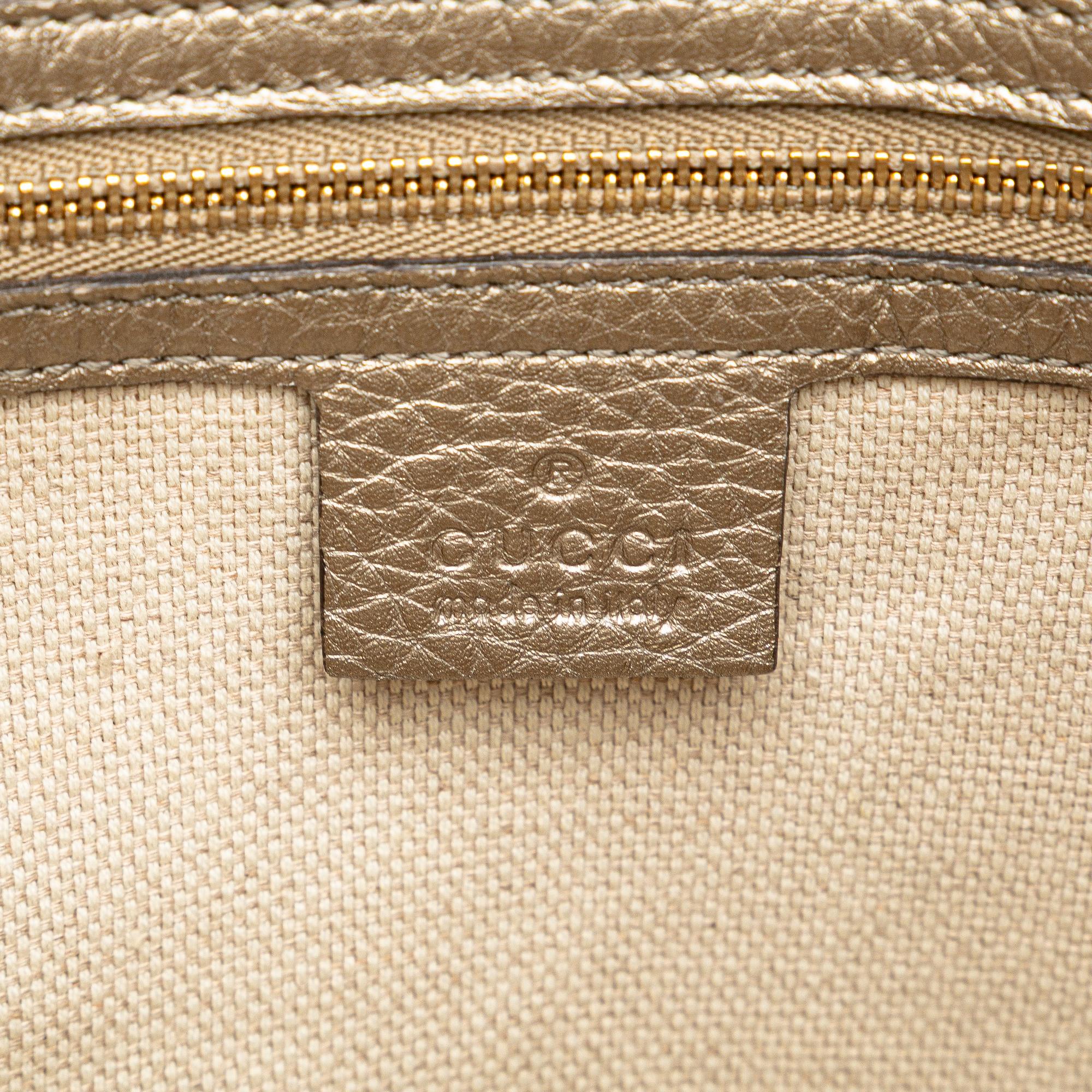 Gucci Small Leather Soho Satchel