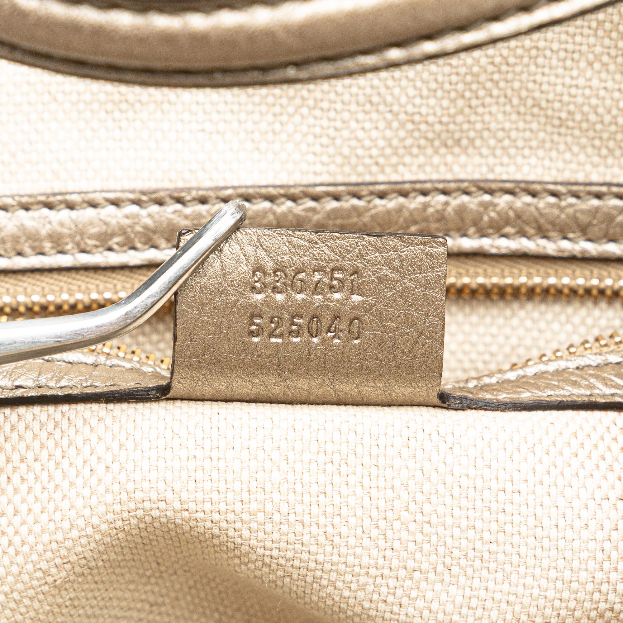 Gucci Small Leather Soho Satchel