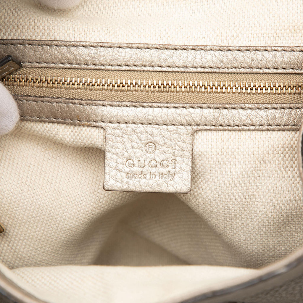 Gucci Small Leather Soho Satchel