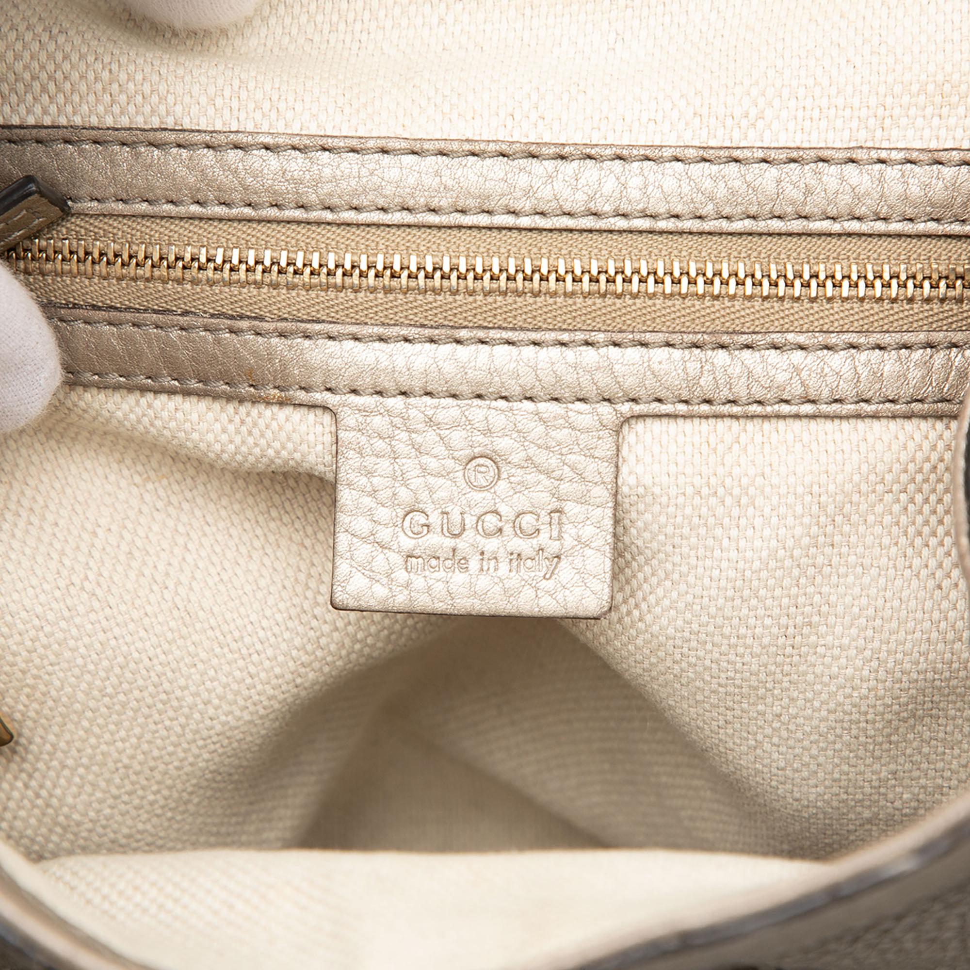 Gucci Small Leather Soho Satchel