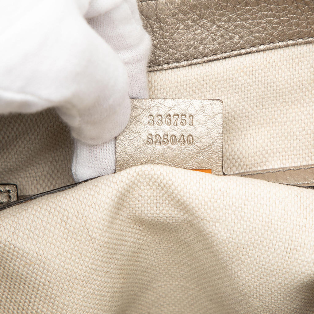 Gucci Small Leather Soho Satchel