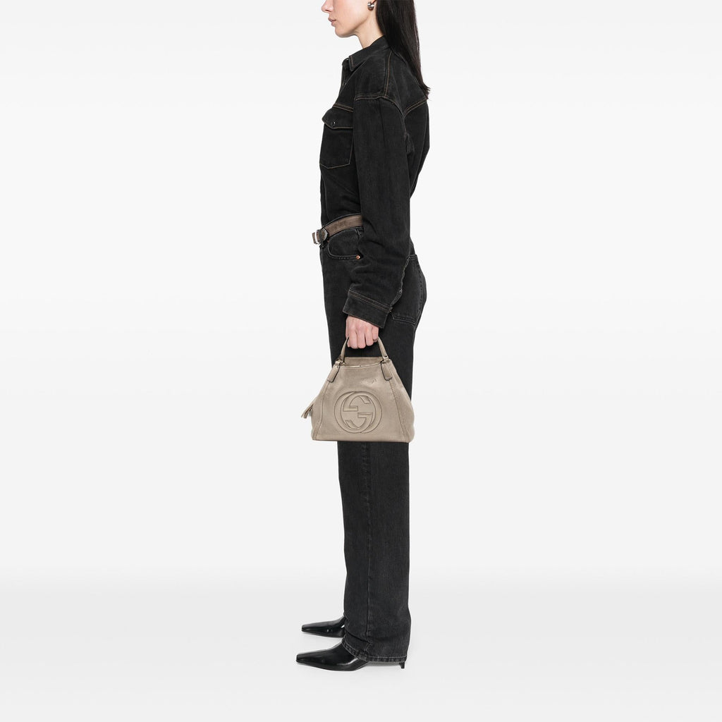 Gucci Small Leather Soho Satchel