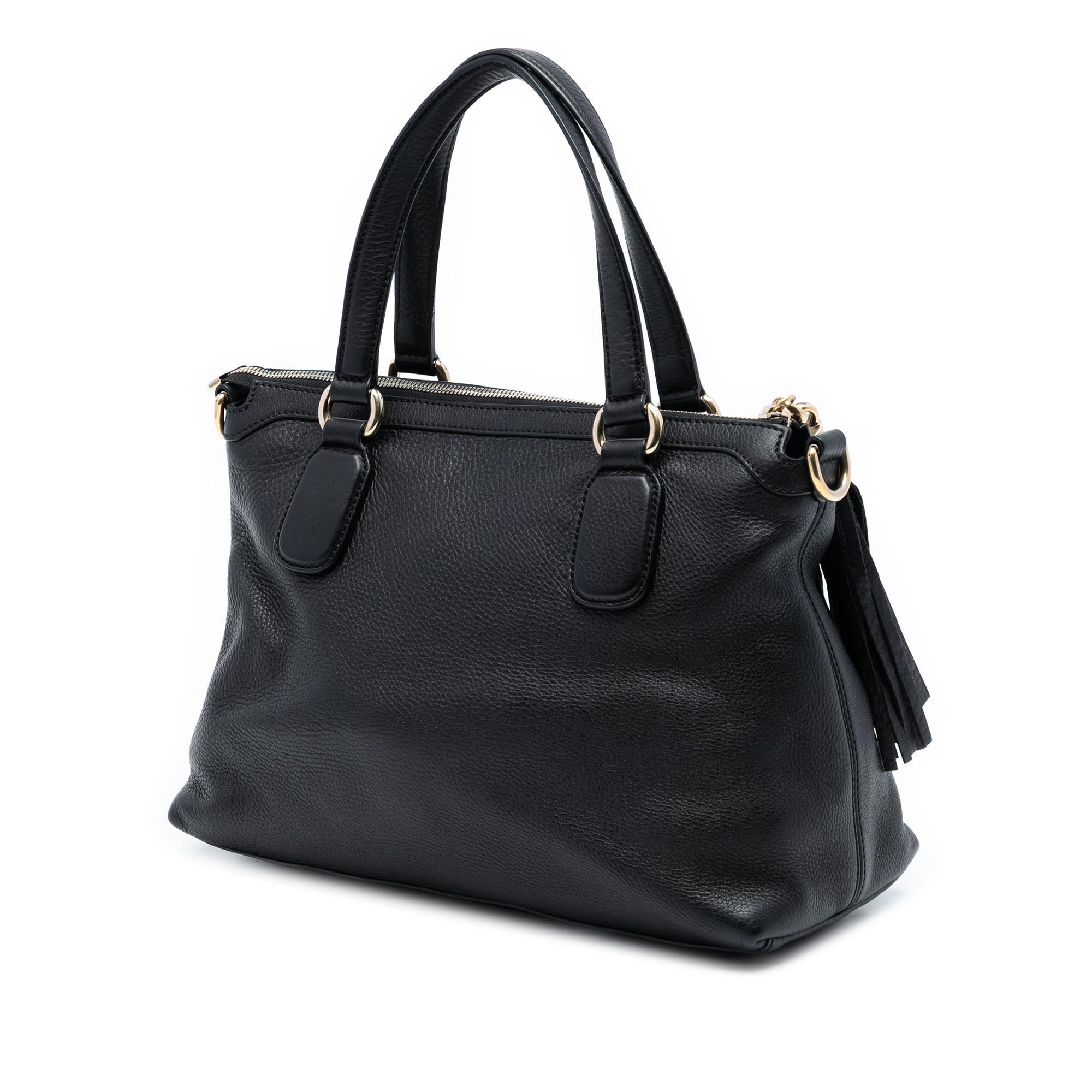 Gucci Small Leather Soho Working Satchel