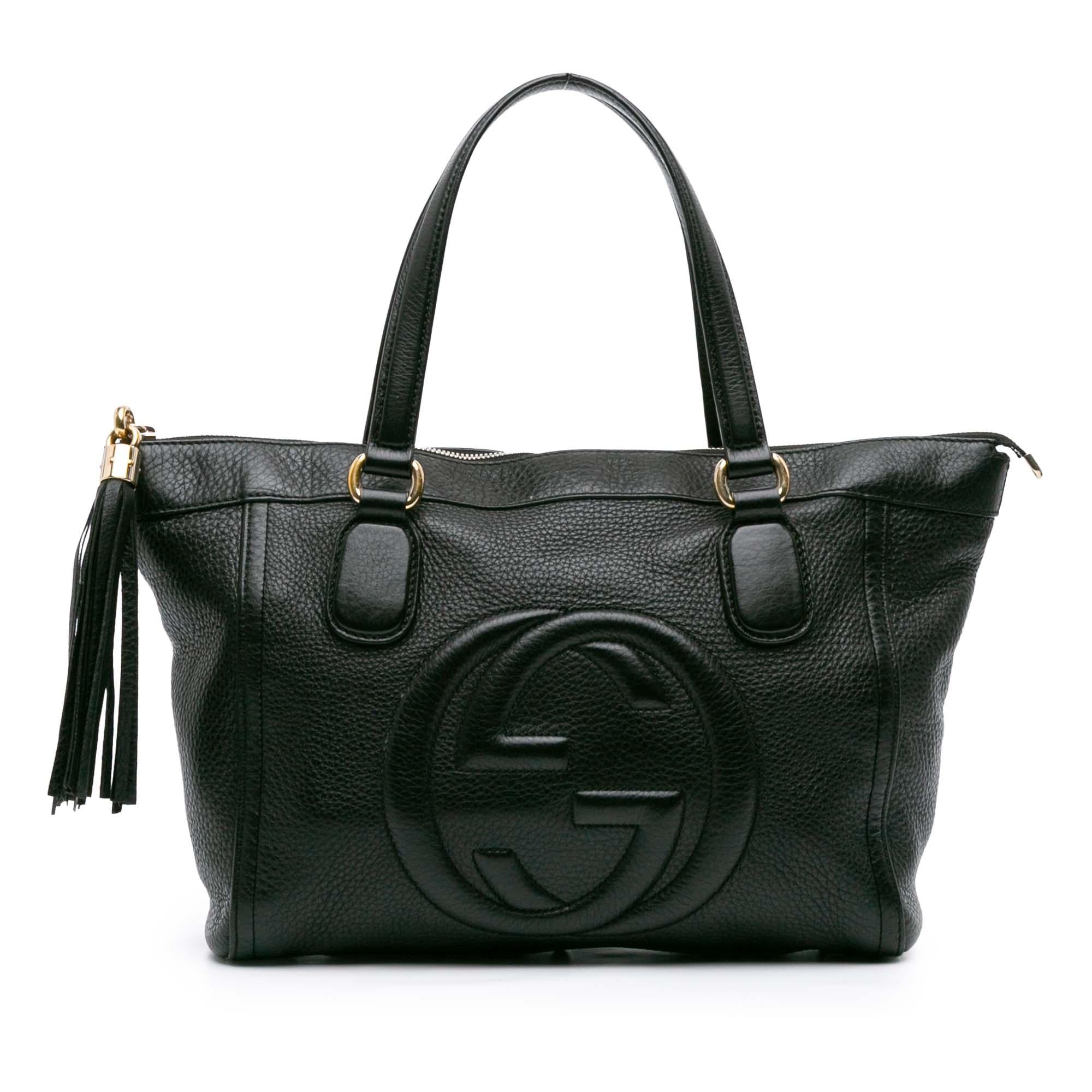 Gucci Small Leather Soho Working Tote