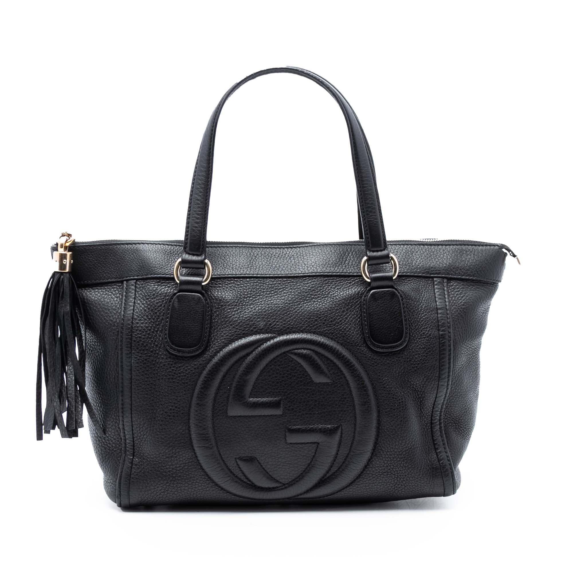 Gucci Small Leather Soho Working Tote