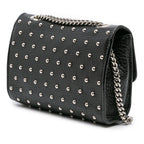Gucci Small Leather Studded Miss Bamboo Crossbody