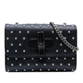 Gucci Small Leather Studded Miss Bamboo Crossbody