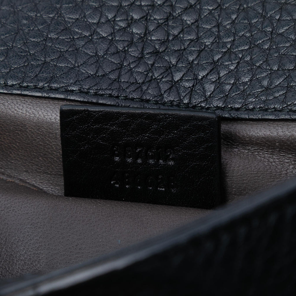 Gucci Small Leather Studded Miss Bamboo Crossbody