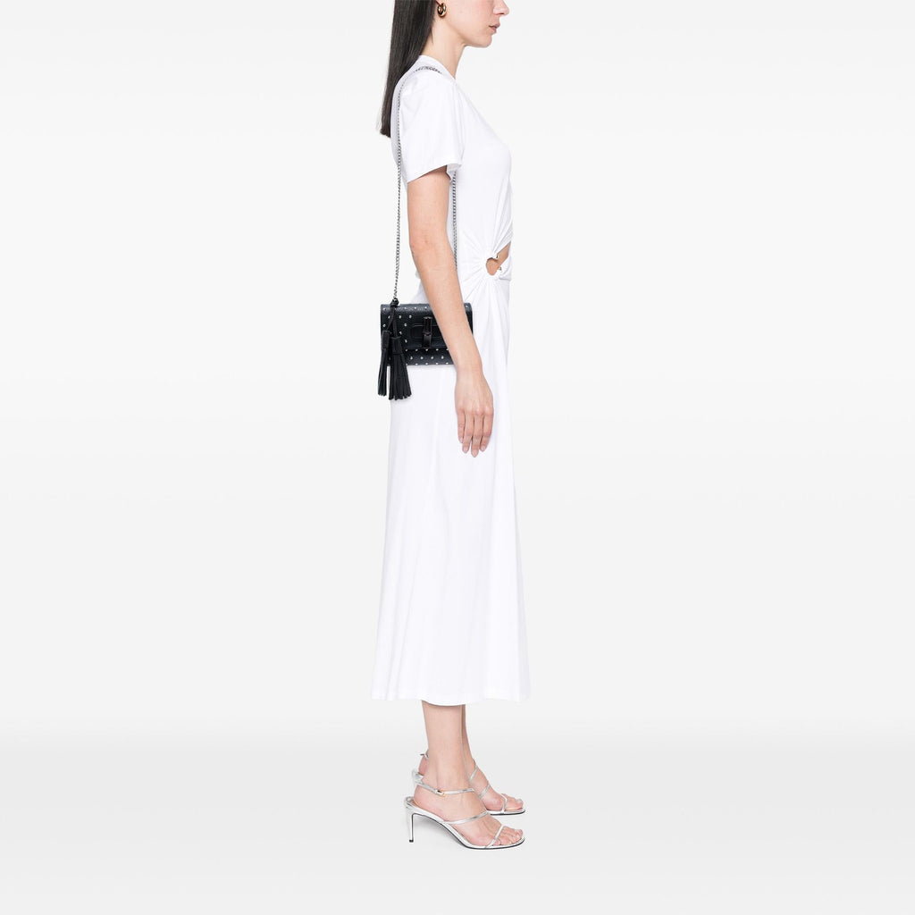 Gucci Small Leather Studded Miss Bamboo Crossbody