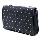 Gucci Small Leather Studded Miss Bamboo Crossbody