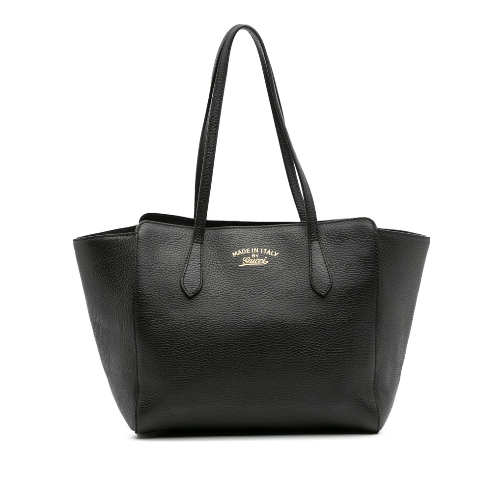 Gucci Small Leather Swing Tote