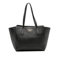 Gucci Small Leather Swing Tote