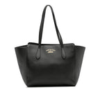 Gucci Small Leather Swing Tote