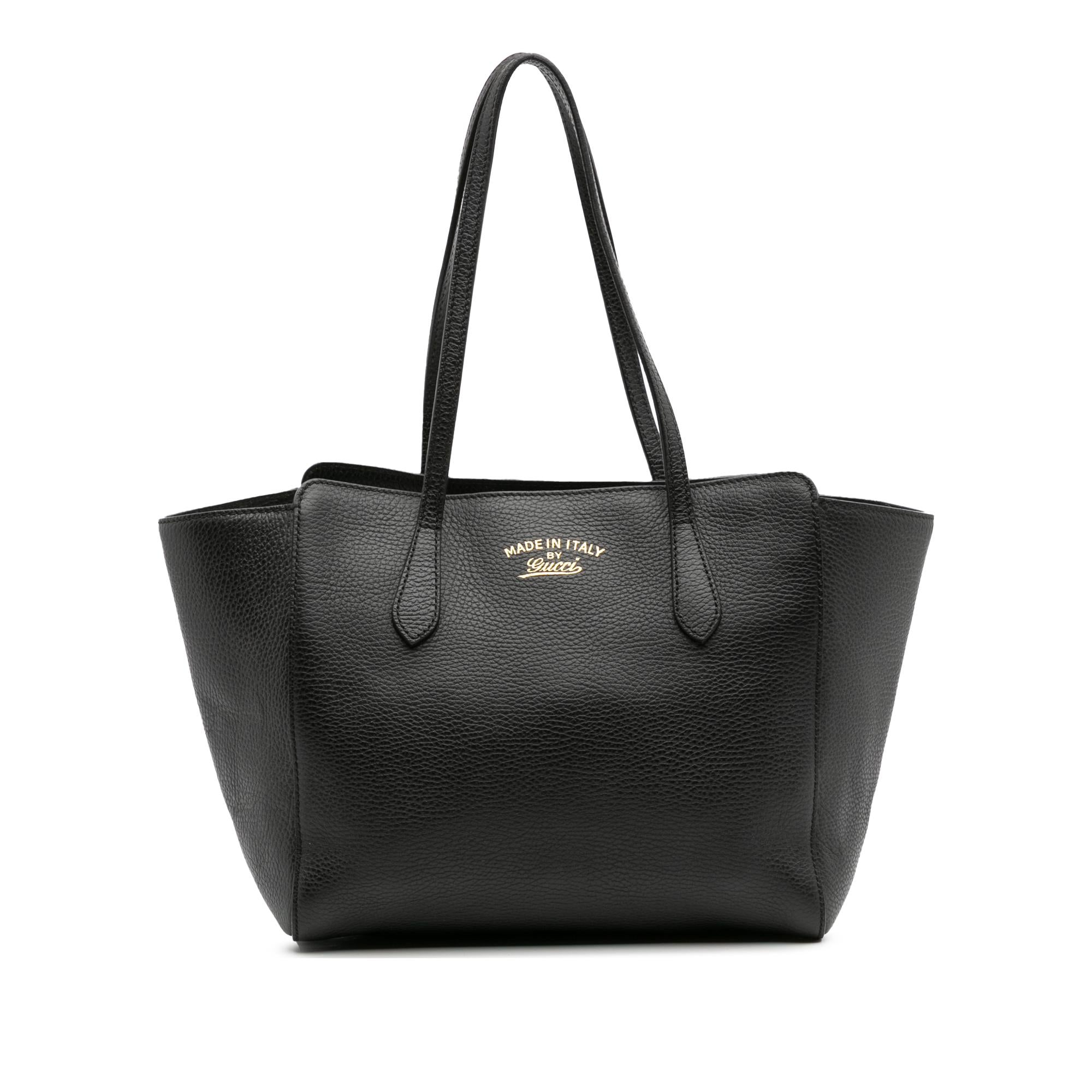 Gucci Small Leather Swing Tote