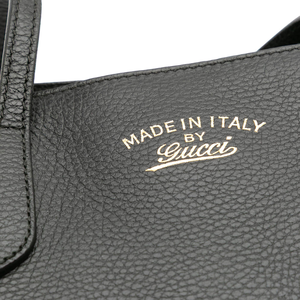 Gucci Small Leather Swing Tote