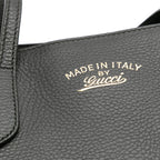 Gucci Small Leather Swing Tote