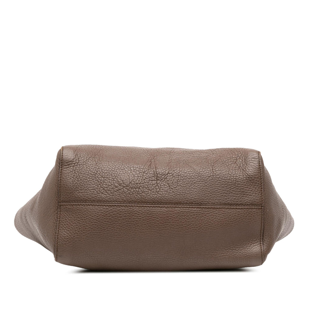 Gucci Small Leather Swing Tote