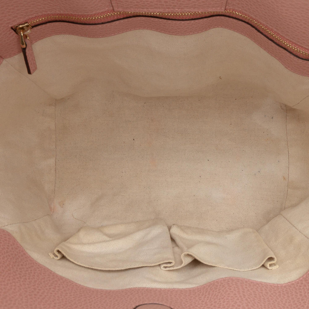 Gucci Small Leather Swing Tote