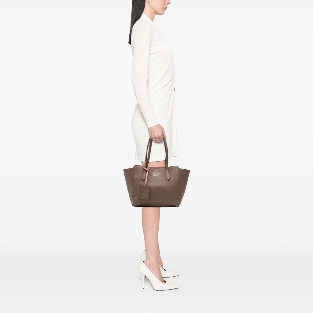 Gucci Small Leather Swing Tote
