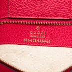 Gucci Small Leather Swing Tote