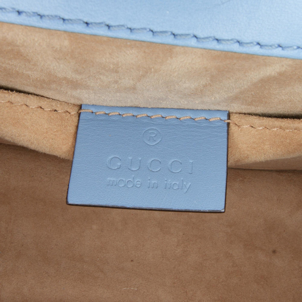 Gucci Small Leather Sylvie Satchel (SHG-rA40V1)