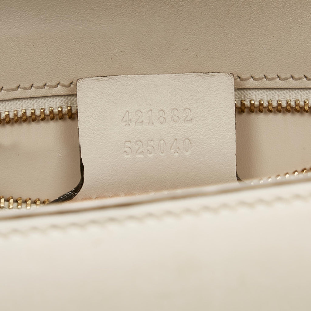Gucci Small Leather Sylvie Satchel