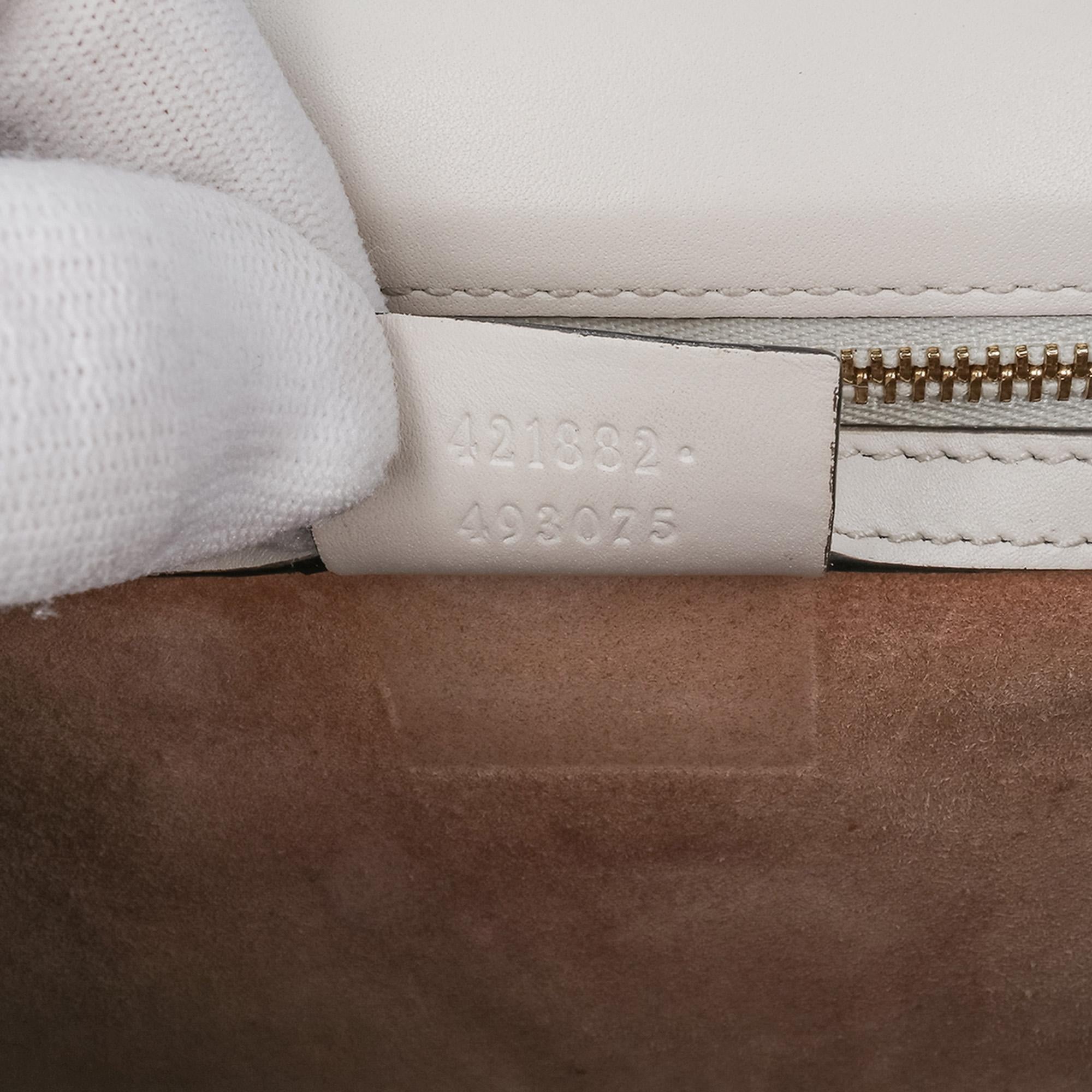 Gucci Small Leather Sylvie Satchel