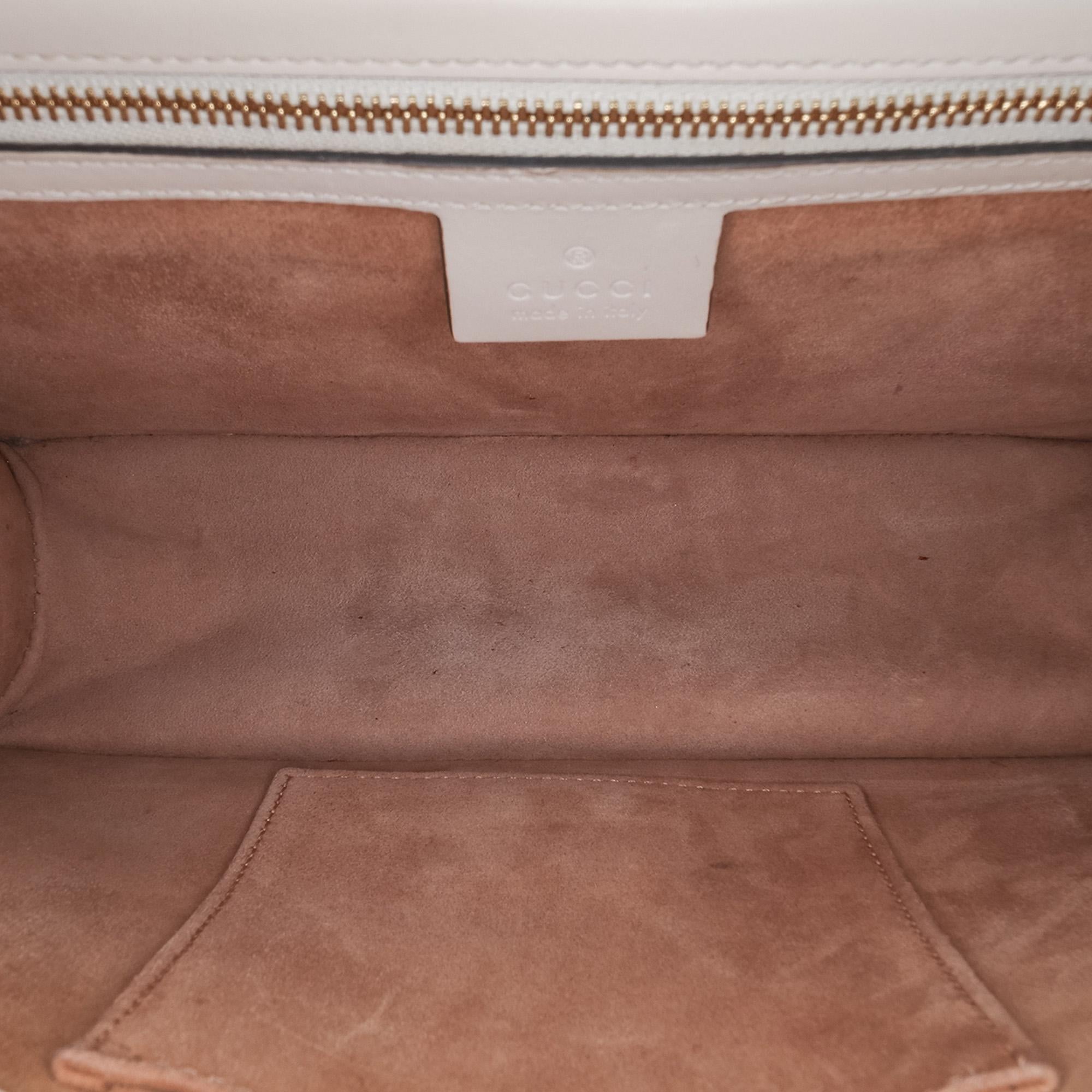 Gucci Small Leather Sylvie Satchel