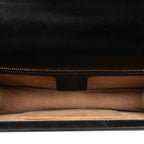 Gucci Small Leather Sylvie Web Satchel