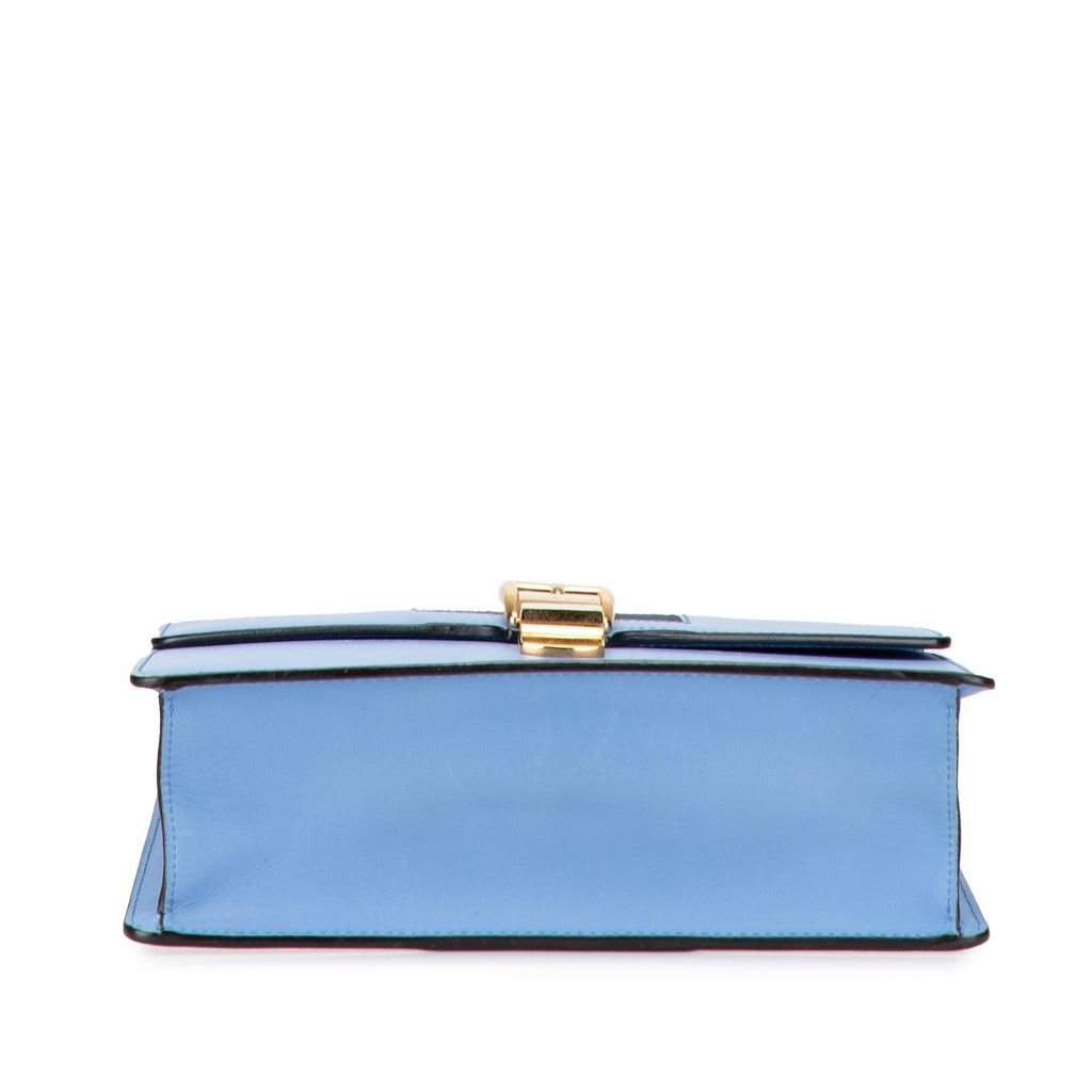 Gucci Small Leather Sylvie Web Satchel