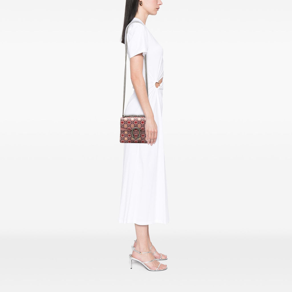 Gucci Small Leather Valentines Day Dionysus Crossbody