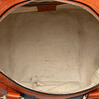 Gucci Small Leather Web Joy Boston Bag