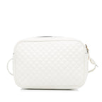 Gucci Small Leather Web Trapuntata Crossbody (SHG-3PW6zo)