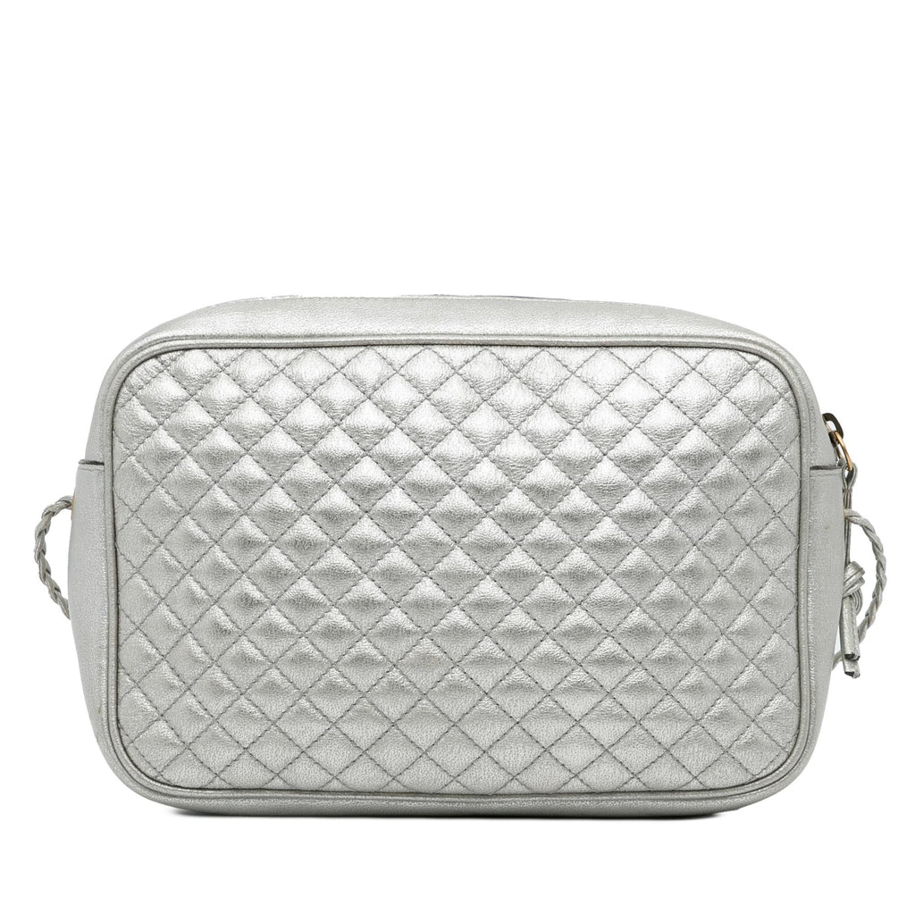 Gucci Small Leather Web Trapuntata Crossbody (SHG-DXltON)