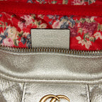 Gucci Small Leather Web Trapuntata Crossbody (SHG-DXltON)